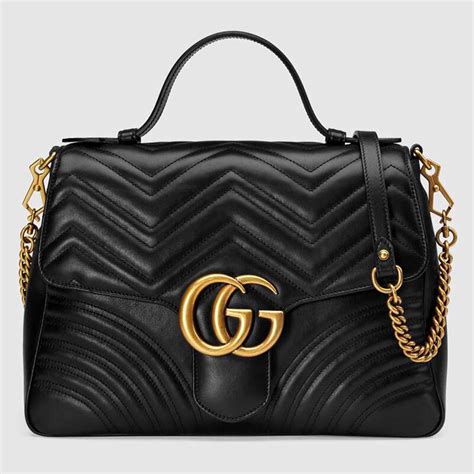 black gucci bags|gucci bag black price.